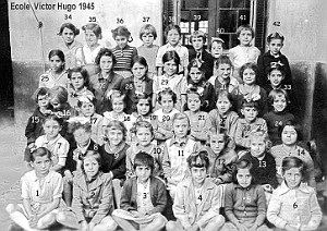 ECOLE VICTOR HUGO FILLES 1945 XXX N01